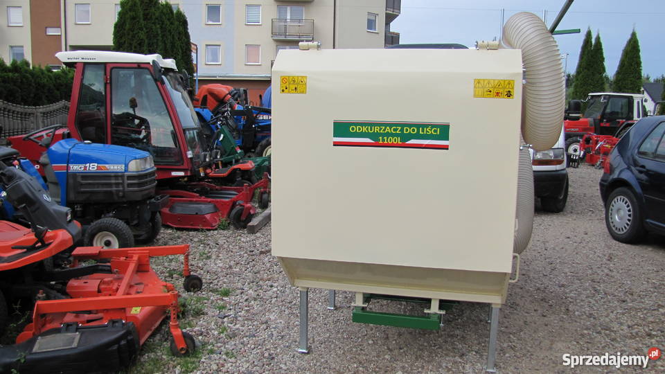 Odkurzacz do liści traktor traktorek Kubota Narzędzia Węgrów sprzedam