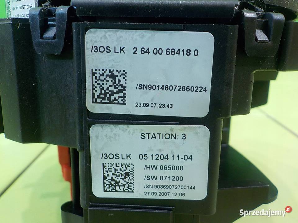 MERCEDES C W204 22 CDI 07r SEDAN 4D przelacznik Części samochodowe mazowieckie