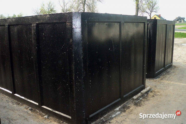 Szamba betonowe DąbBet zbiorniki na deszczówkę Poddębice