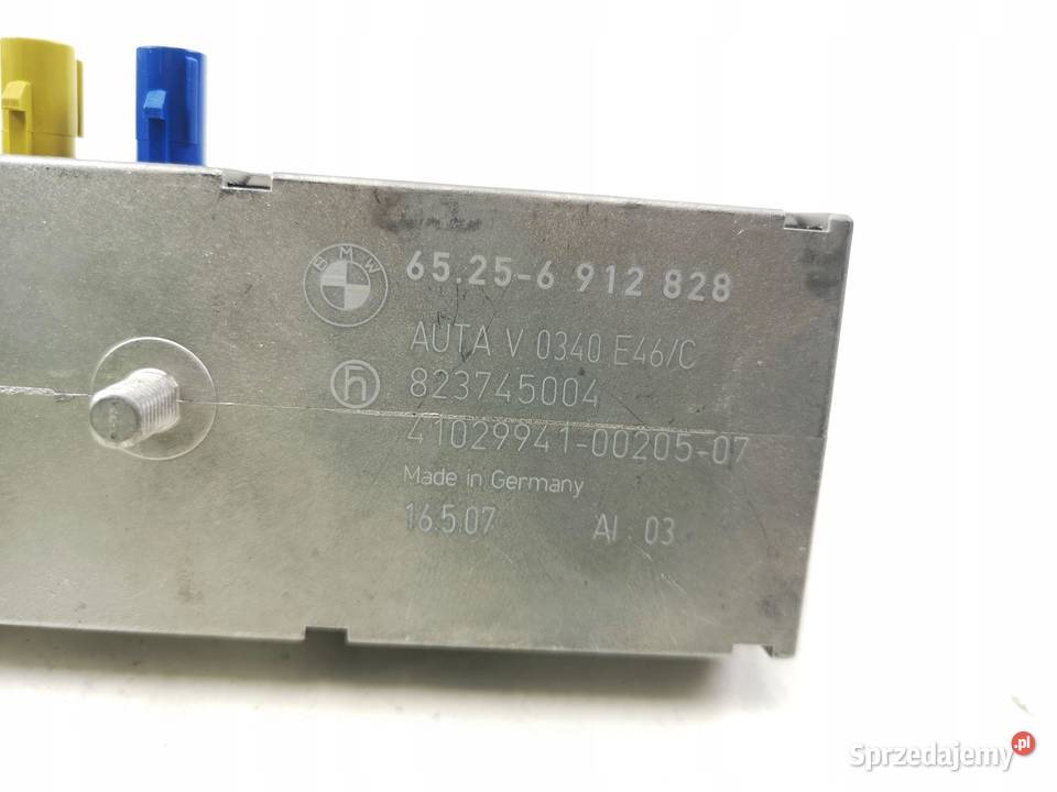 WZMACNIACZ ANTENY BMW 3 E46 CABRIO 0007 ORYGINAŁ Sprzęt audio fabryczny