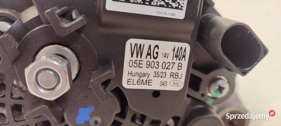 VW TIGUAN ALLSPACE SEAT TARRACO ALTERNATOR 15 dolnośląskie
