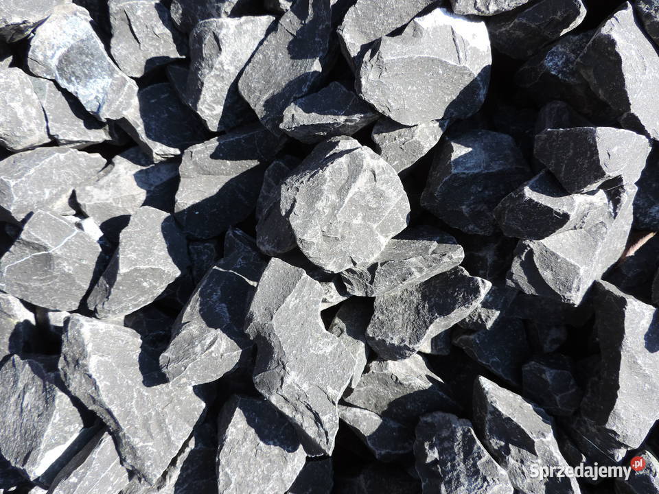 Grys Czarny Bazaltowy Grafit antracyt Kamień Jaworzno