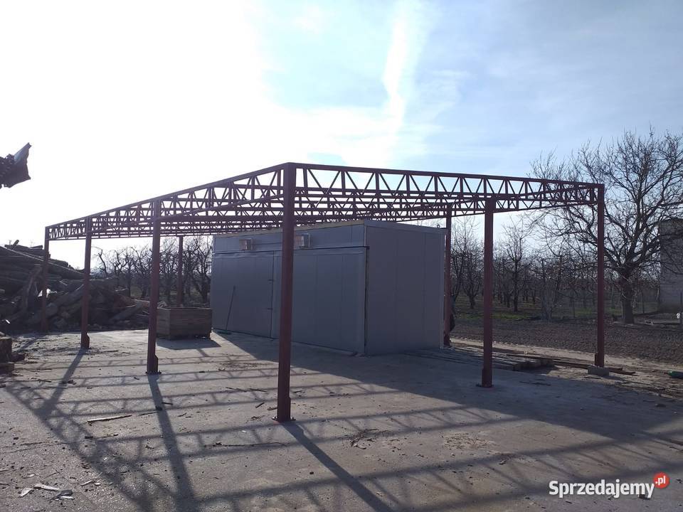 Konstrukcja Stalowa 6x18 Wiata Magazyn Garaż łódzkie Rawa Mazowiecka