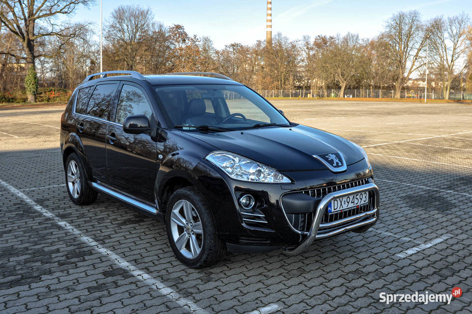 Peugeot 4007 22HDI 7osobowy Skóry Bezwypadkowy Wrocław sprzedam