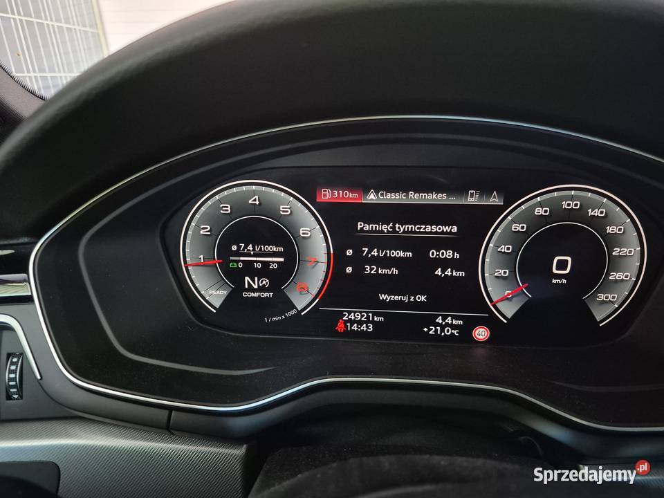Audi A4 b95 RM 2024 światła do jazdy dziennej A4