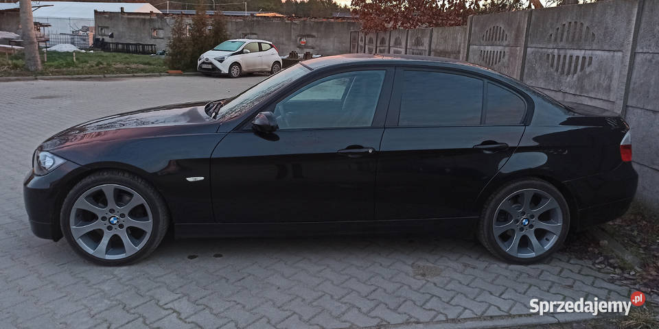 BMW 318i Seria E90 20 LPG Czarna Webasto zachodniopomorskie Szczecin