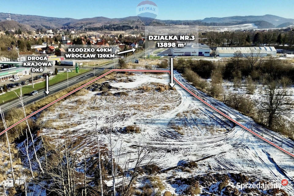 Inwestycyjna działka granicy CZ Kudowa-Zdrój sprzedam