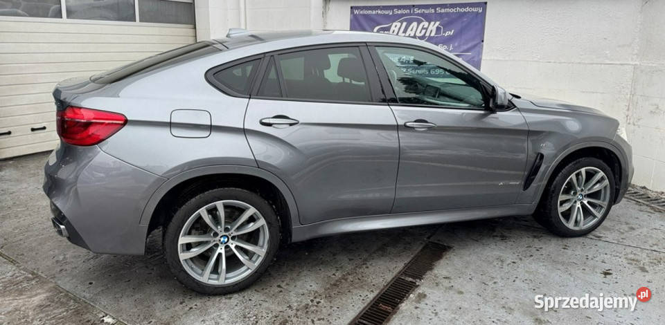 BMW X6 Salon Polska Bezwypadkowy Gwarancja 12 czujnik deszczu Konin