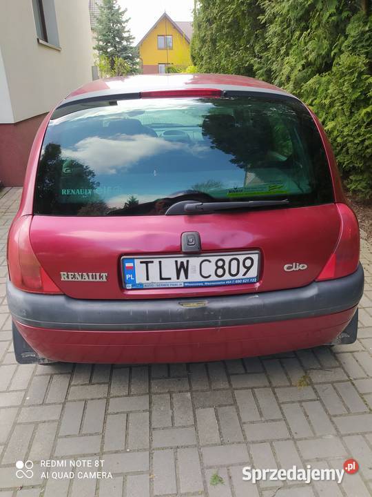 Renault Clio 2 12 benzyna pierwszy właściciel benzyna Clio Włoszczowa