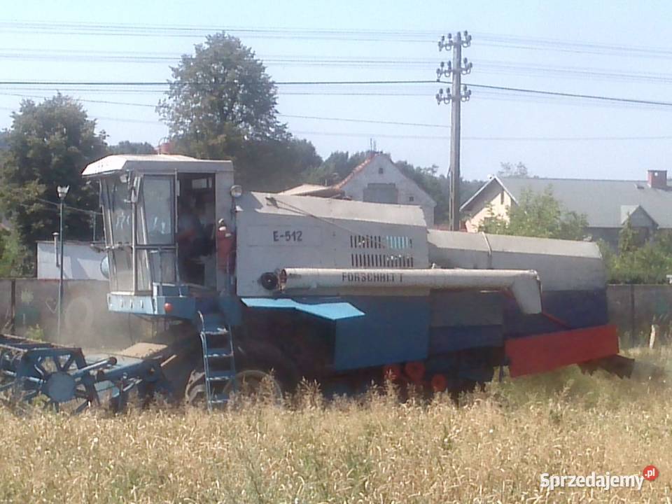 Kombajn zbożowy z sieczkarnią Fortschritt E512 Goczałków sprzedam