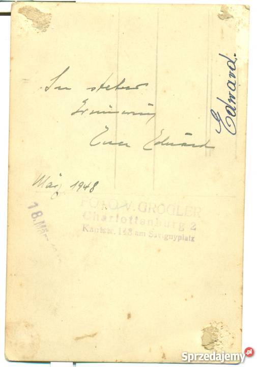 Stare zdjęcie opis 18 marzec 1948 rodzina 5 Kolekcje Ostrów Wielkopolski