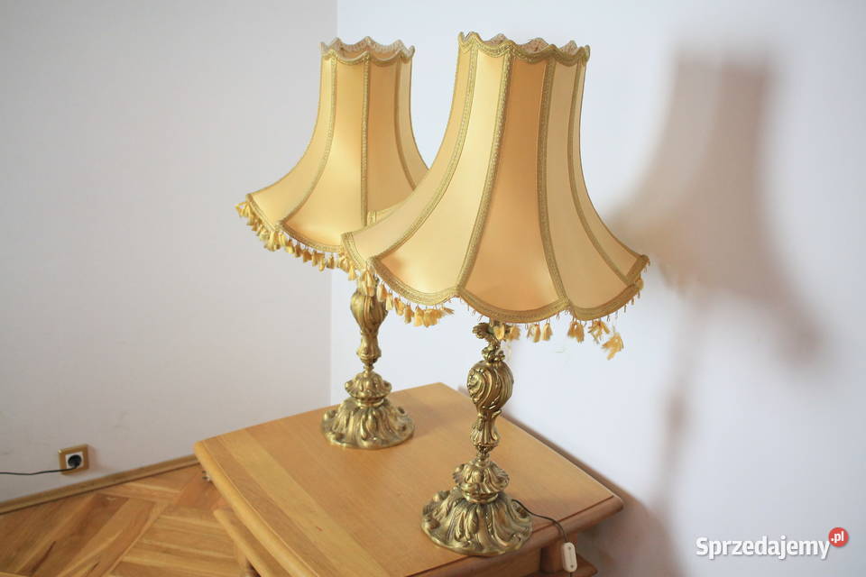 Piękne lampy MOSIĄDZ klasyczne śląskie sprzedam