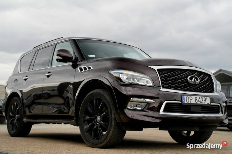 Infiniti QX80 8OSOBOWY skora nawi bosse Otmuchów sprzedam