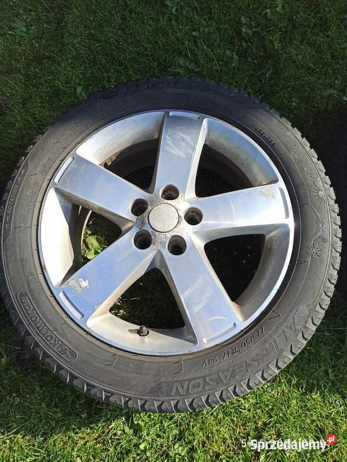 Felgi aluminiowe z oponami koła 5x108x17 Ford Ruda Różaniecka sprzedam