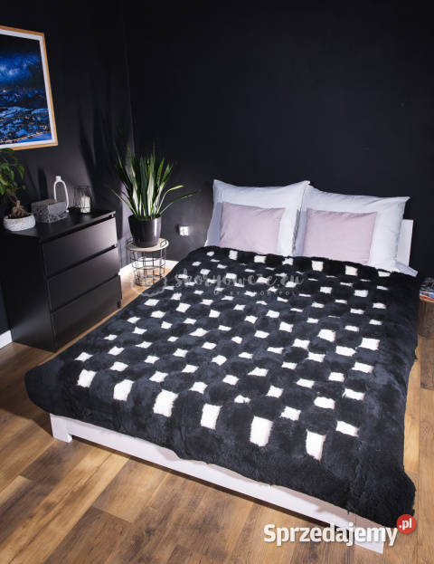 Narzuta ze skóry owczej strzyżonej island wielokolorowy Szaflary