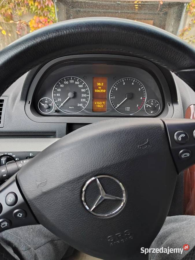 Mercedes Klasa A W169 Limuzyna 15 160 Blue Jonkowo