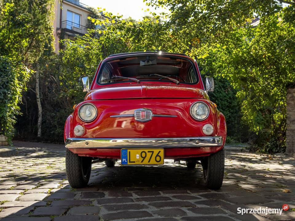 Klasyczny Fiat 500 z 1969 Świetny Stan