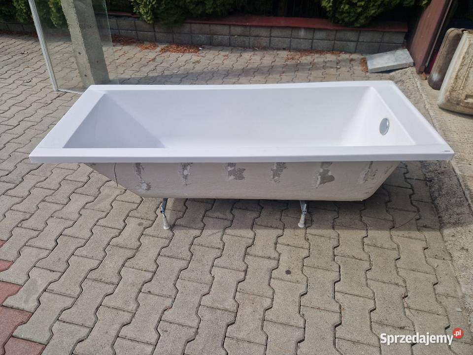 Wanna z syfonem i nóżkami 170x70 Wieprzec