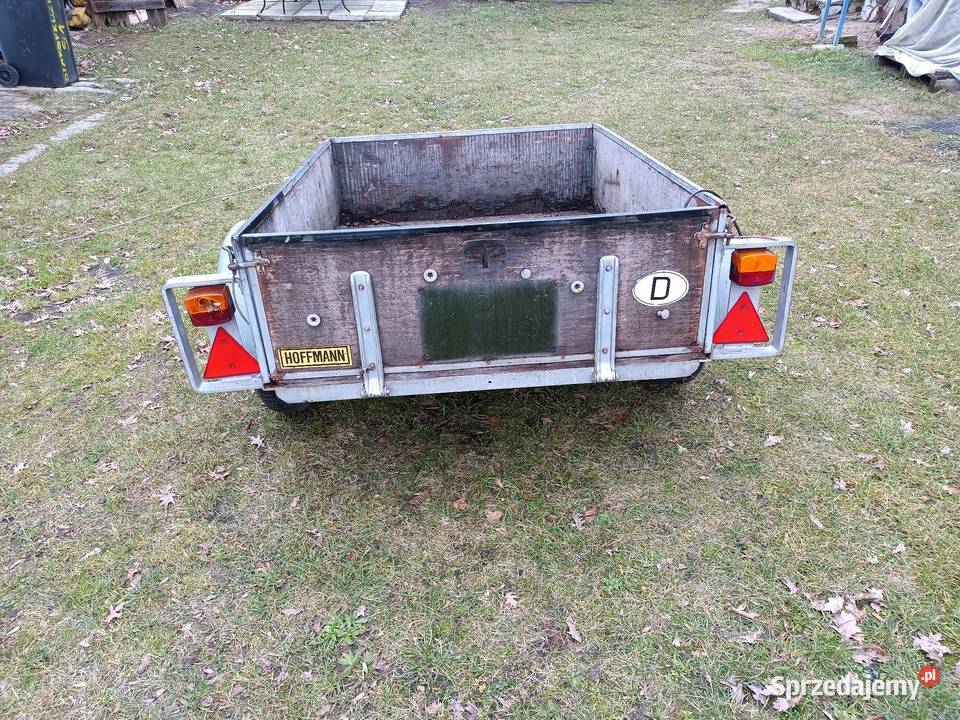 Przyczepka samochodowa z dokumentami Stargard