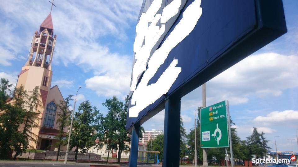 Reklama billboard bilbord tablica WYNAJEM