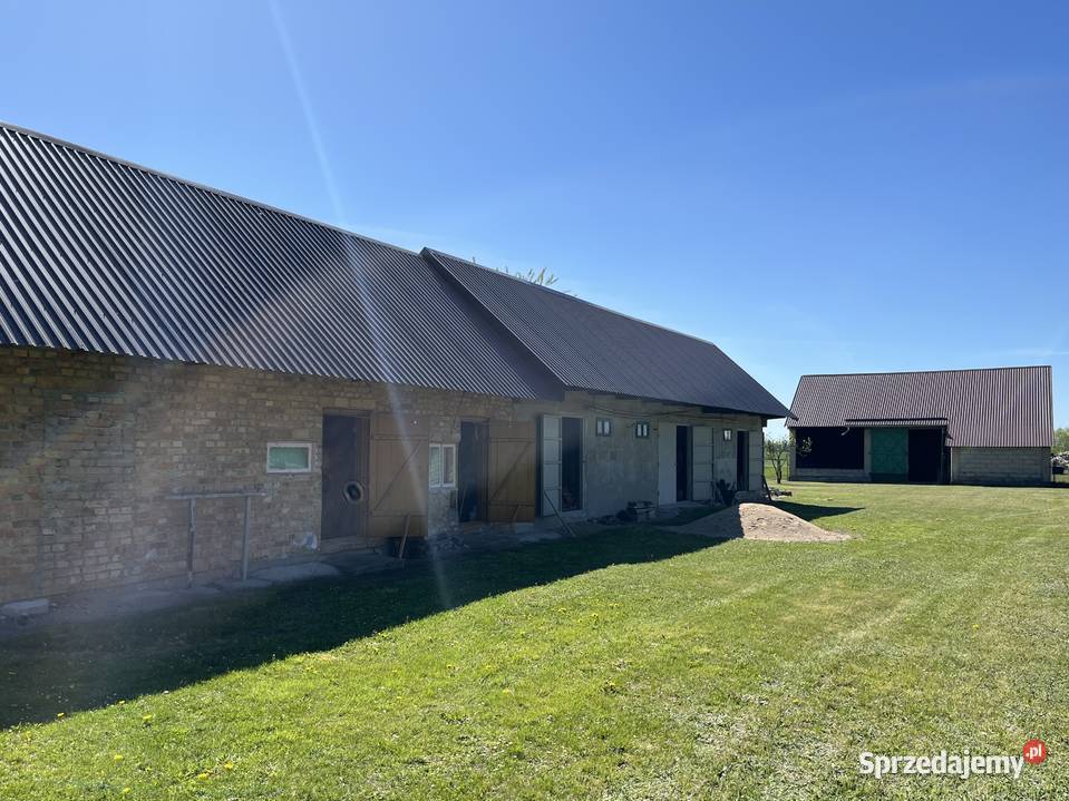 Sprzedam siedlisko 3300 m z domem 65m i 24m Szczyty-Nowodwory