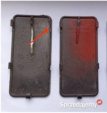 zaslepka haka zderzaka przod Ford Fiesta mk4