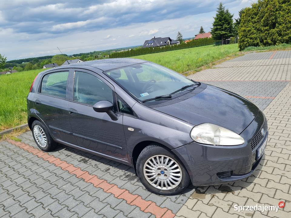 Fiat grande punto 12 2007 Benzyna gaz Andrychów