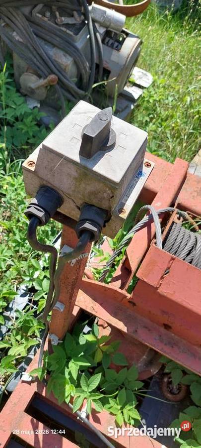 wciągarka mechaniczna z motoreduktorem Piaseczno