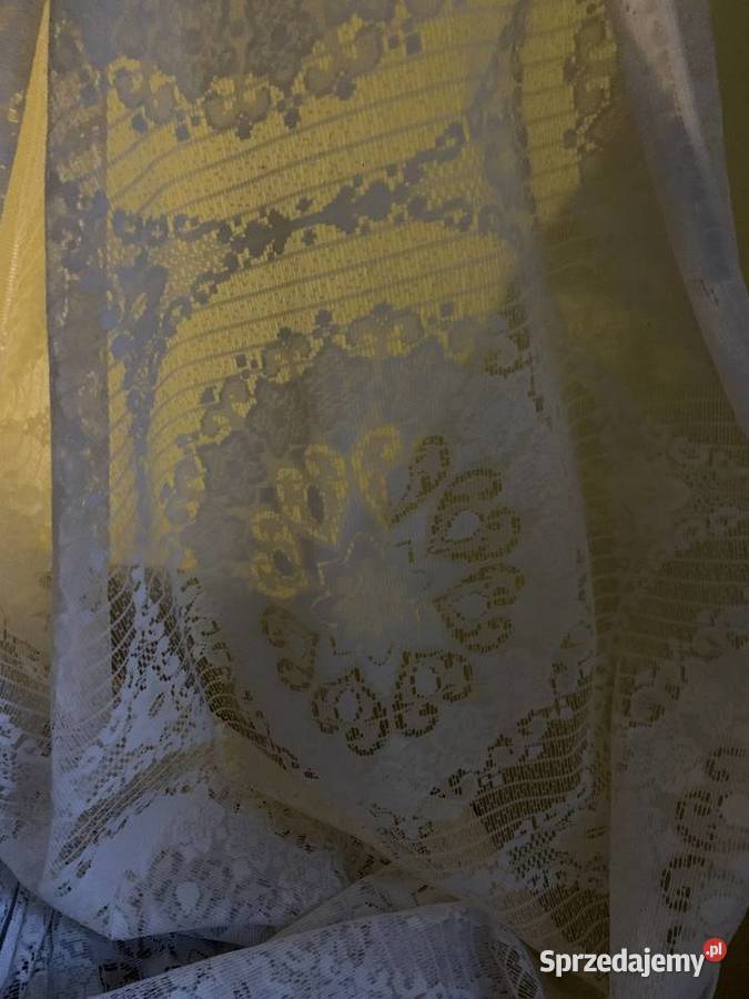 Firanki materiał na firanki zestaw 4 rodzaje