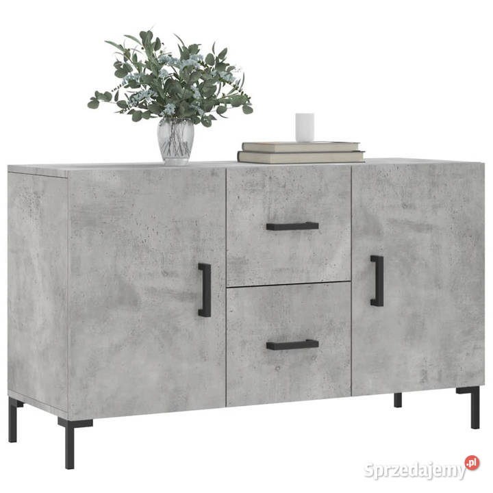 Komoda szarość betonu 100x36x60 materiał mazowieckie Warszawa sprzedam