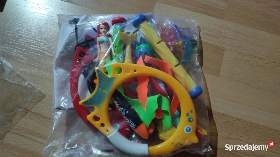 zestaw zabawek do nurkowania dzieci wielkopolskie Książ Wielkopolski sprzedam
