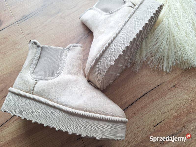 ładne botki zimowe Ustrzyki Dolne