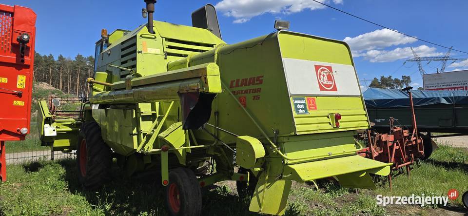 Kombajn zbożowy Claas Mercator 75 kujawsko-pomorskie Brzoza