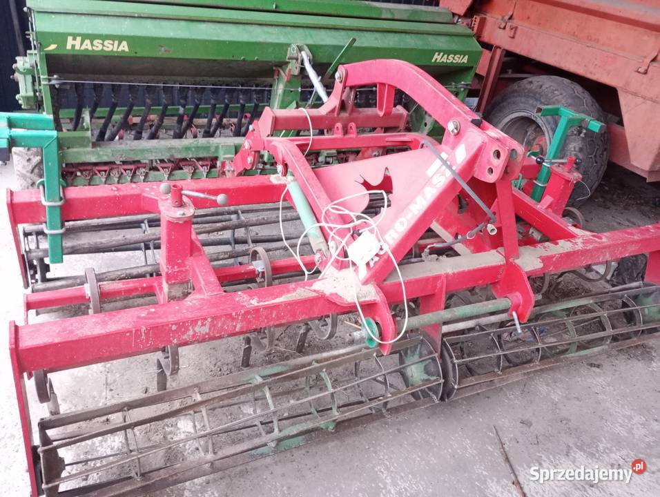 Agregat uprawowo siewny agromasz mazowieckie