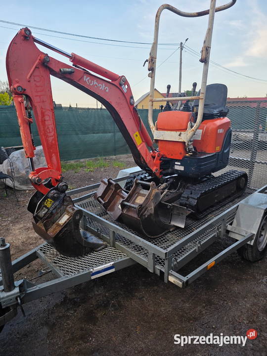 Minikoparka Kubota u103 nie Nisko