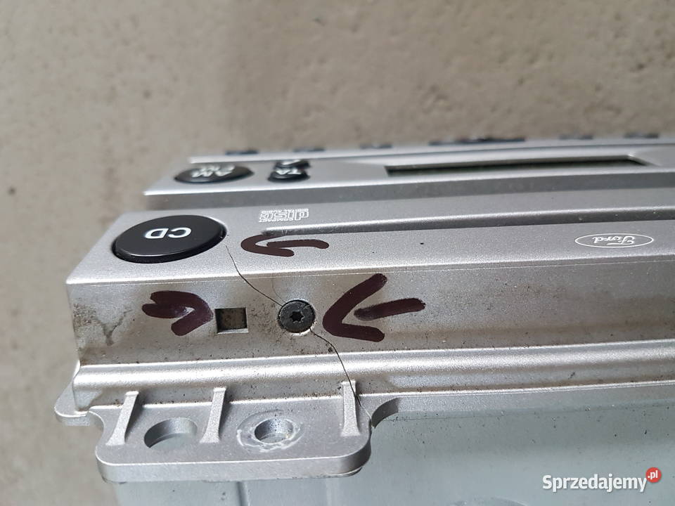 FORD FUSION RADIO CD 4500 VISTEON 4S6118C815AB wielkopolskie Turek sprzedam