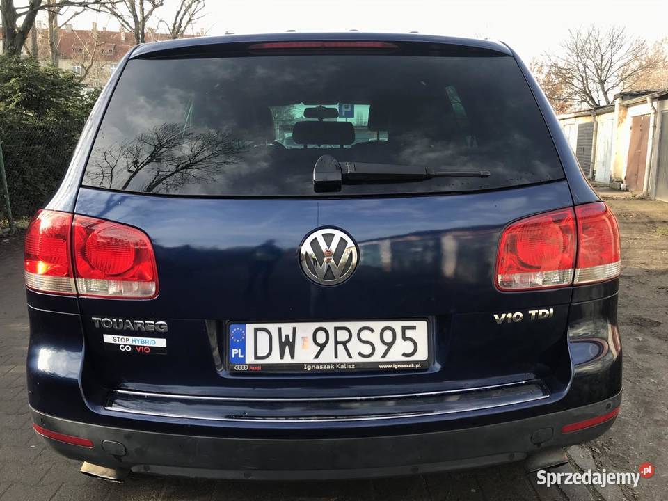Sprzedam VW Touareg 50 v10 245000km dolnośląskie