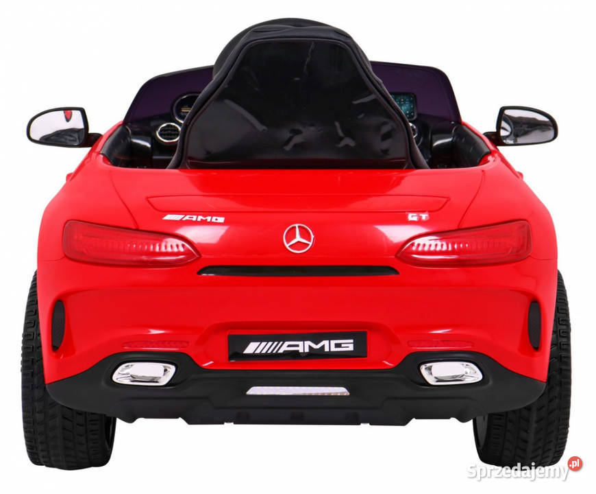 Mercedes Benz GT na akumulator dzieci Czerwony Pojazdy elektryczne i spalinowe Łopuszno
