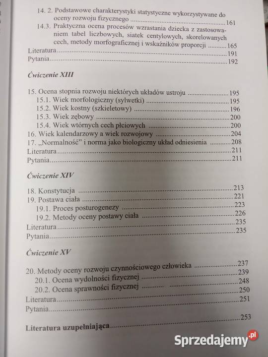 Biologiczne podstawy rozwoju człowieka medycyna Antykwariat