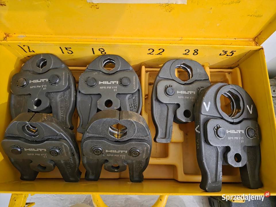 Szczeki do zaciskarek Konin