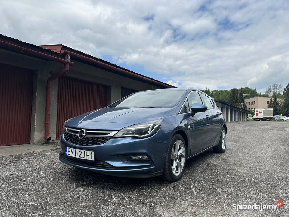 Opel Astra K 14 T LPG rozpoznawanie znaków niebieski Astra Żywiec sprzedam