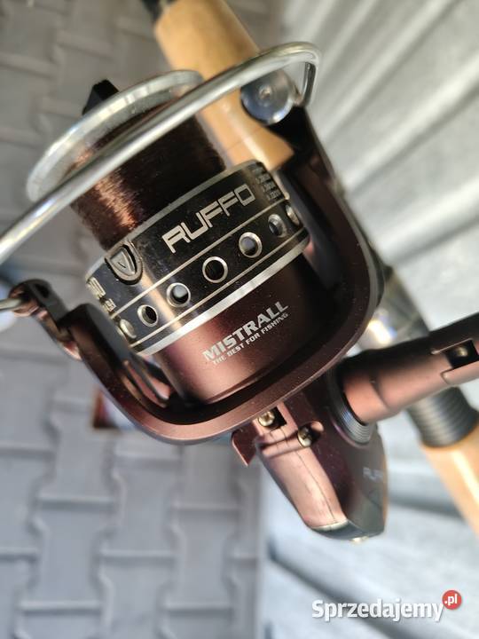 Wędka mistral plus akcesoria okazja