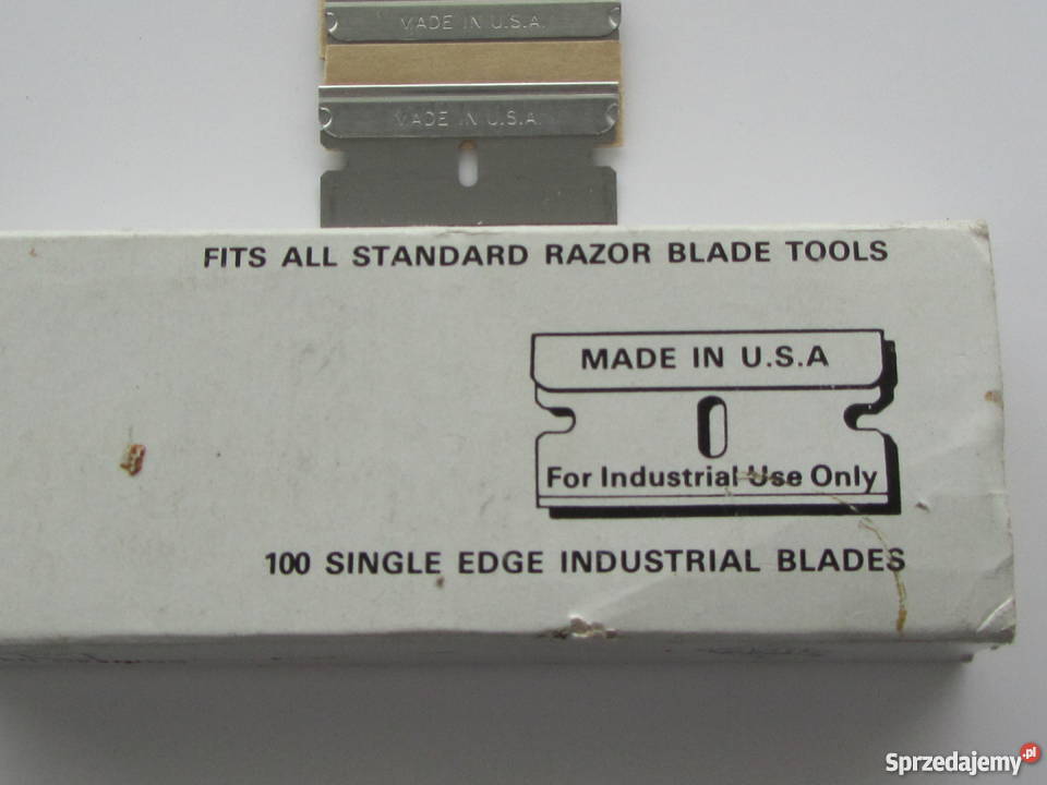 Ostrza wymienne do skrobaka Made in USA Pat No Akcesoria sprzedam