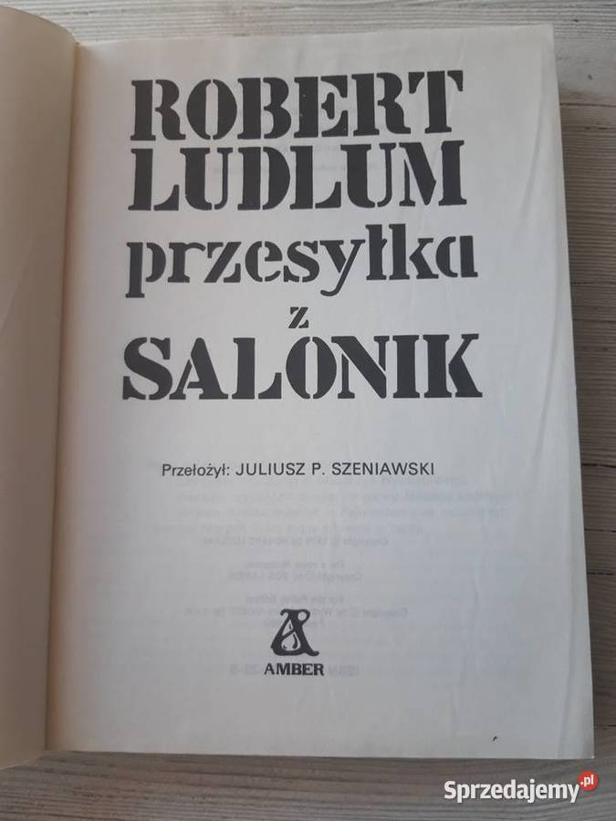 Robert Ludlum z Salonik AMBER 1990 Bielsko-Biała