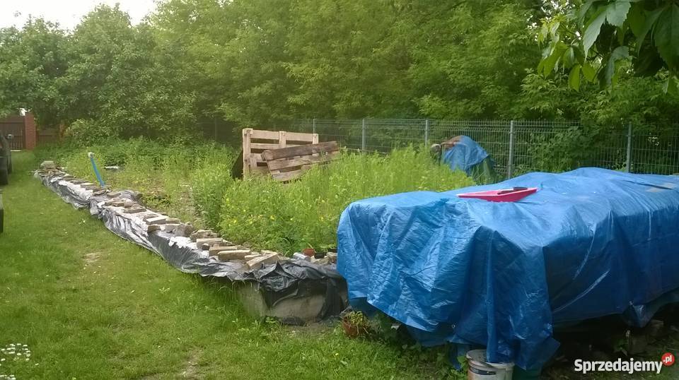 Działka Otwock budowlana 750m2 fundamenty domu budowlana Otwock