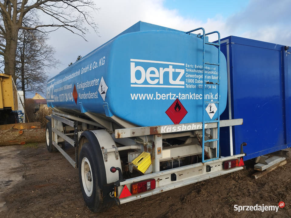 Cysterna paliwowa wody Zbiornik Aluminiowy Strzyżew