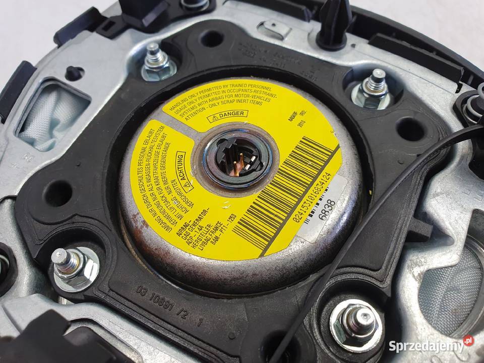 BMW F10 F11 AIRBAG PODUSZKA POWIETRZNA KIEROWCY Rudka