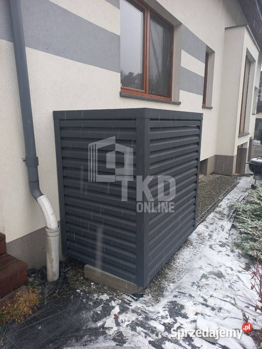 Osłona pompy ciepła 80x50x180 antracyt TKD185 warmińsko-mazurskie Lidzbark Warmiński
