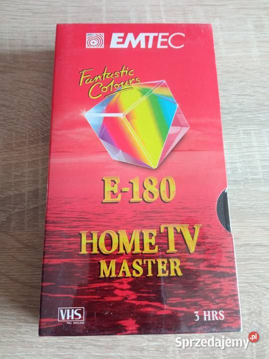 EMTEC HOME TV MASTER E-180 nowa kaseta VHS