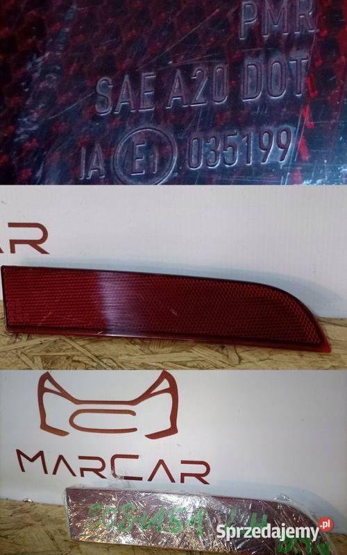 BMW 7 G70 ODBLASK ZDERZAKA LEWY TYŁ 8084151 osobowe Pleszew
